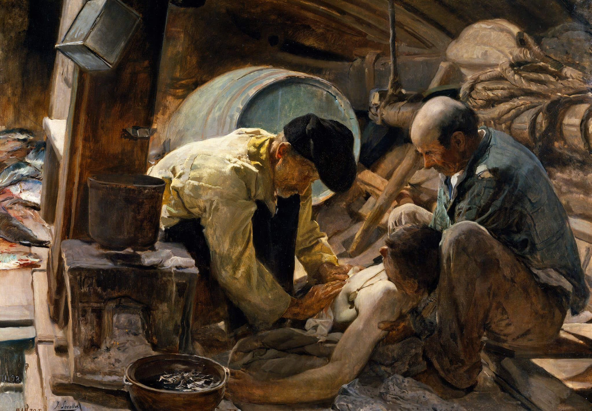 Aún dicen que el pescado es caro, de Sorolla