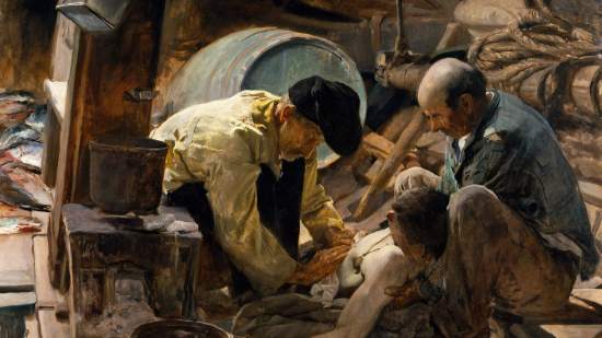 Aún dicen que el pescado es caro, de Sorolla