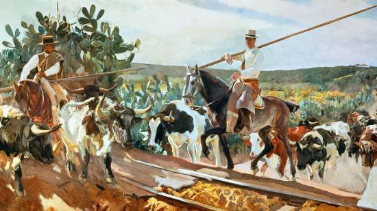 Andalucía. El encierro, de Sorolla