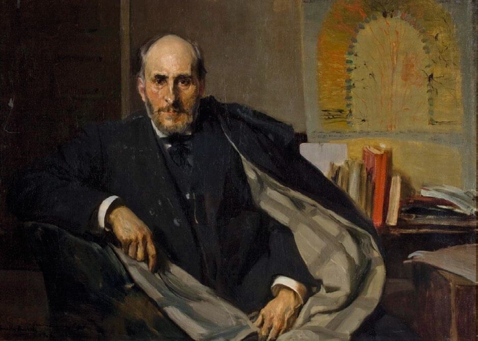 Retrato de Santiago Ramón y Cajal, Sorolla