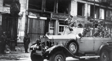 El 1 de septiembre de 1939, Alemania invadió este país y desencadenó así la II Guerra Mundial. Sobre estas líneas, Hitler a su llegada a Gdansk (antigua Danzig) días después