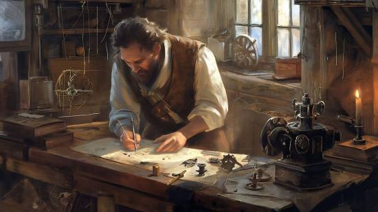 Recreación de un inventor del Renacimiento