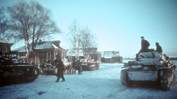 En noviembre de 1941, los tanques de la Wehrmacht llegaron a las localidades cercanas a la capital soviética