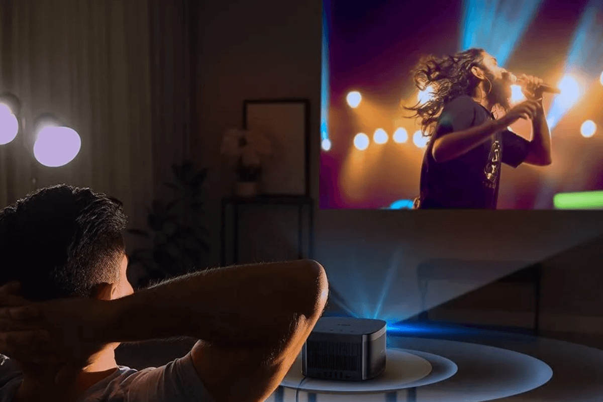 Proyector portátil AliExpress agosto 2024