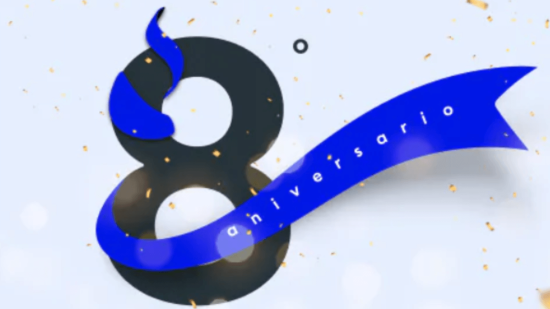 Octavo aniversario FlexiSpot