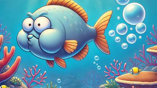 Se tiran pedos los peces.