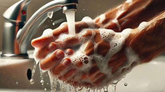 ¿Por qué limpia el jabón?