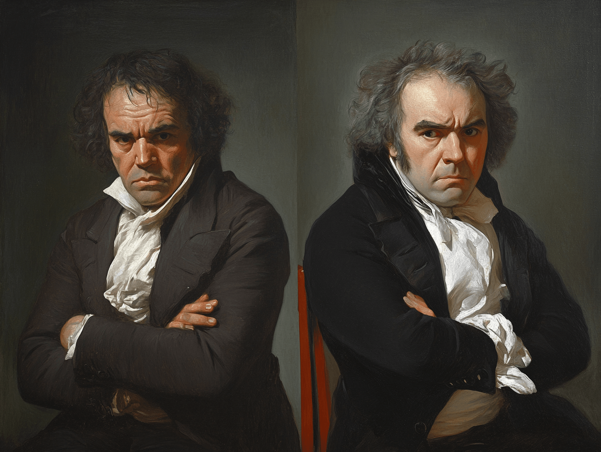 Francisco de Goya y Ludwig van Beethoven