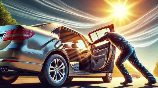 Cómo enfriar el coche rápido sin aire acondicionado. El truco japonés.