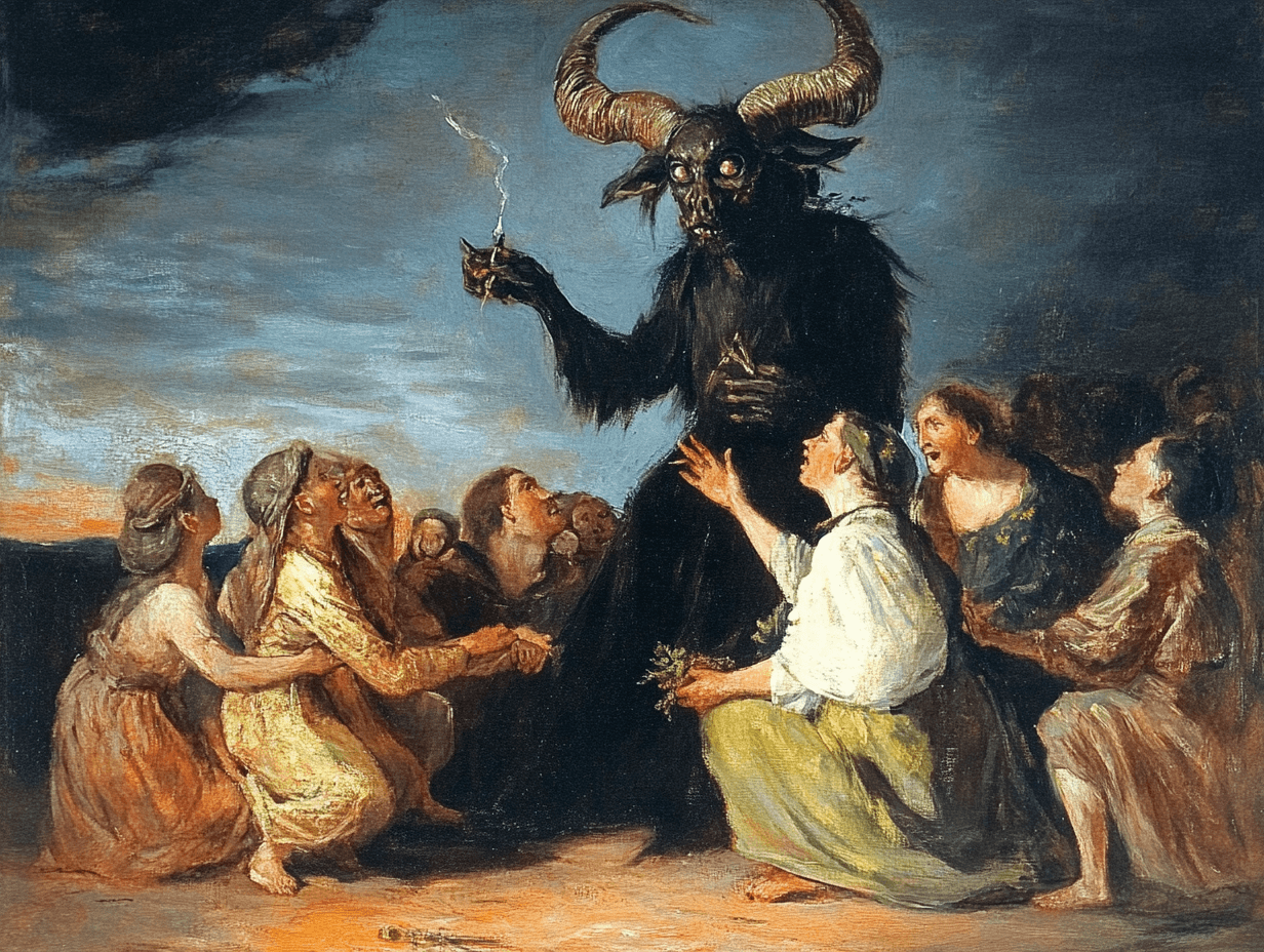 Aquelarre al estilo goyesco