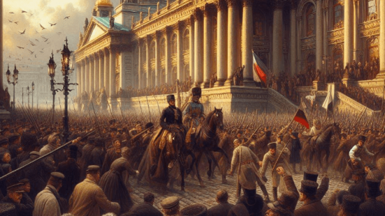 El endurecimiento de la represión zarista frente a los movimientos revolucionarios anticipó la caída del Imperio Ruso