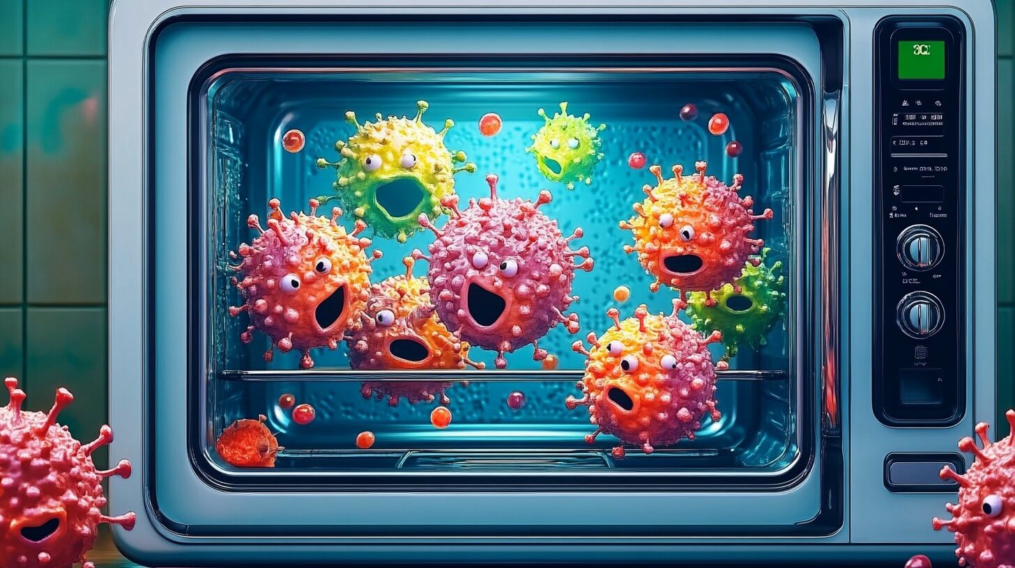 Estos son los gérmenes que se esconden en tu microondas