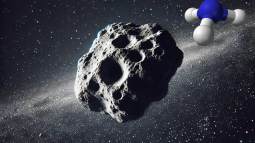 Asteroide y amoniaco.