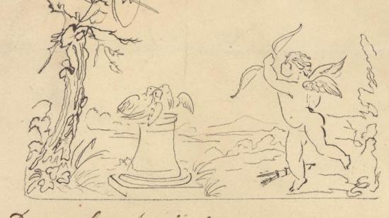 Uno de los dibujos realizados por el autómata