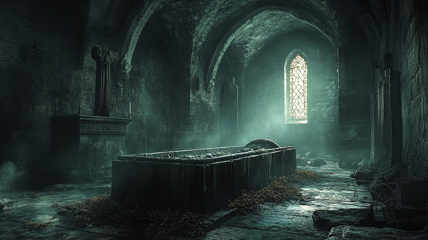 Descubren una tumba de 'vampiros' bajo el palacio de un obispo