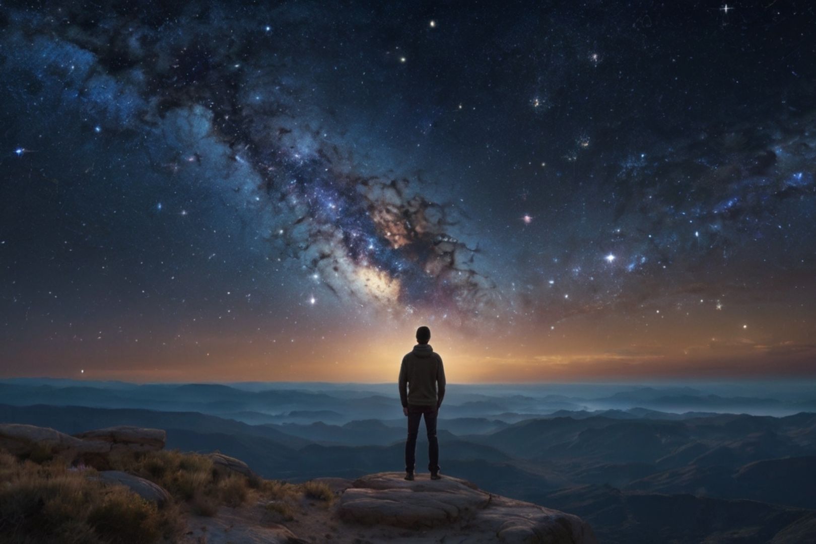 Contemplando las estrellas