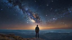 Contemplando las estrellas