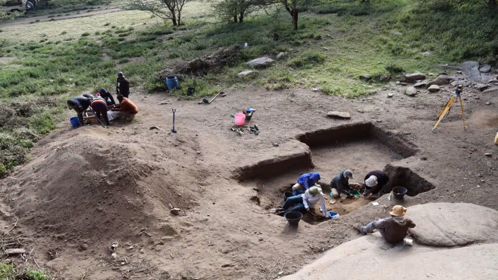 Foto de la excavación de Nasera en 2023