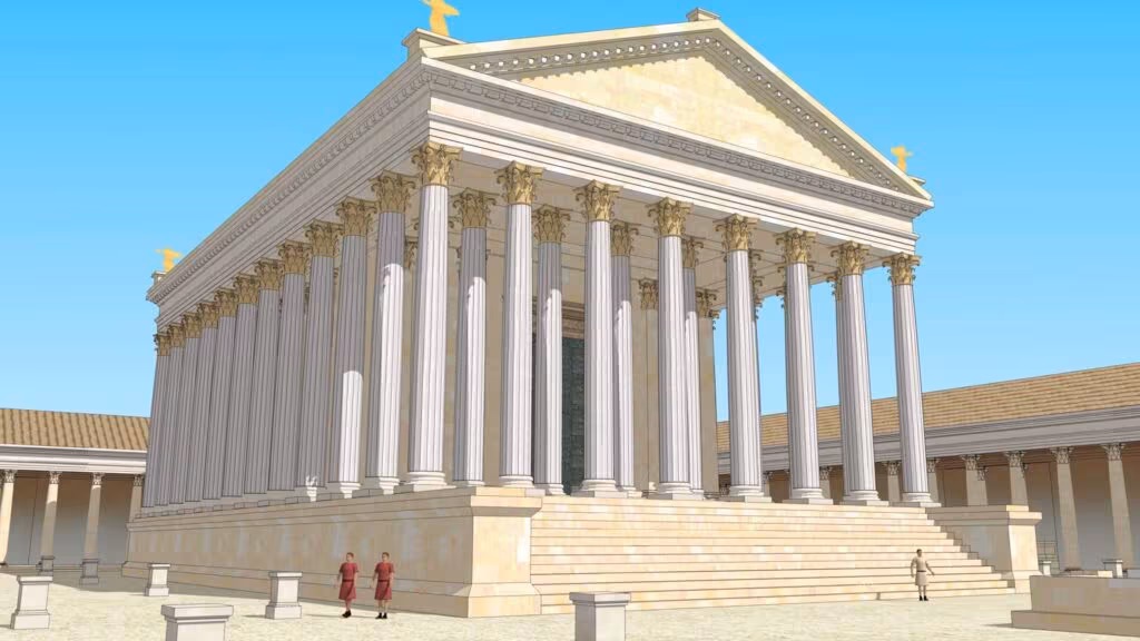 El destino de los templos romanos de Hispania