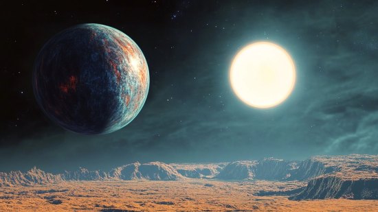 Una forma en que nuestro planeta podría escapar de la destrucción por el Sol gigante rojo es si migra a la órbita de Marte o más allá.