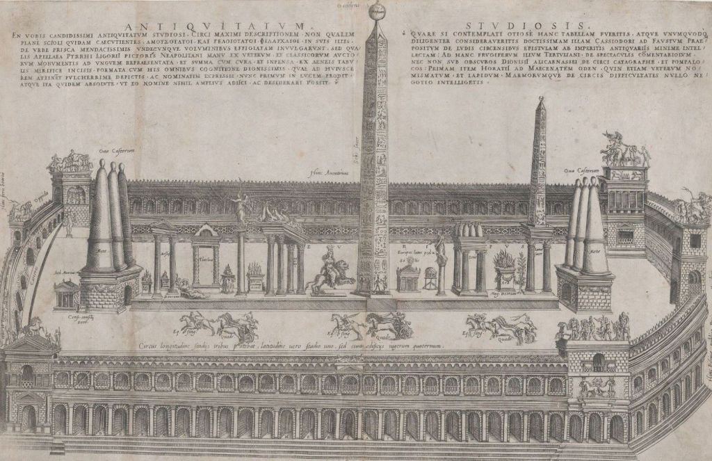 Speculum Romanae Magnificentiae Circus Maximus 1553