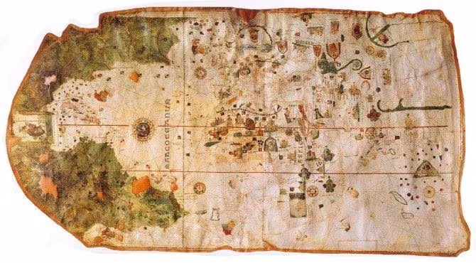 El mapa de Juan de la Cosa