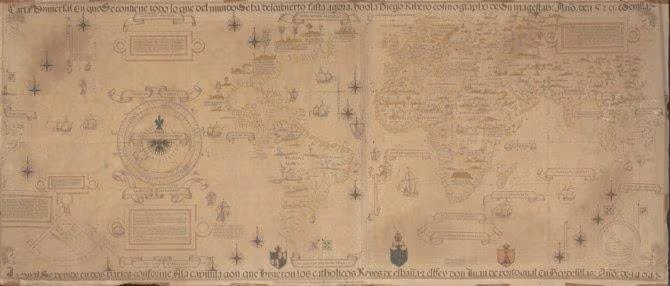 Mapa Científico de Diego Ribero