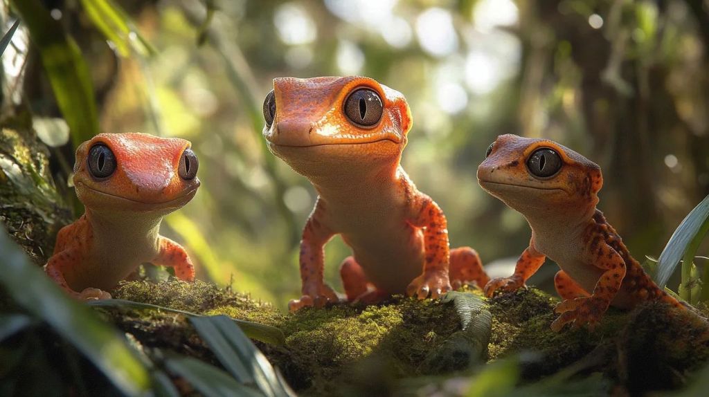 Parece que el sáculo cumple una función distintiva, aunque complementaria, al sistema auditivo normal de los gecos.