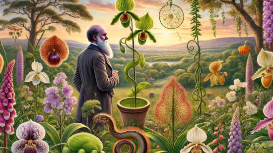 Charles Darwin y las plantas