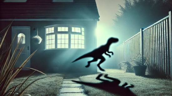 Es un dinosaurio o simplemente una ilusión