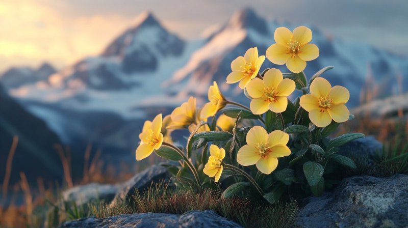 Flores de la Antártida