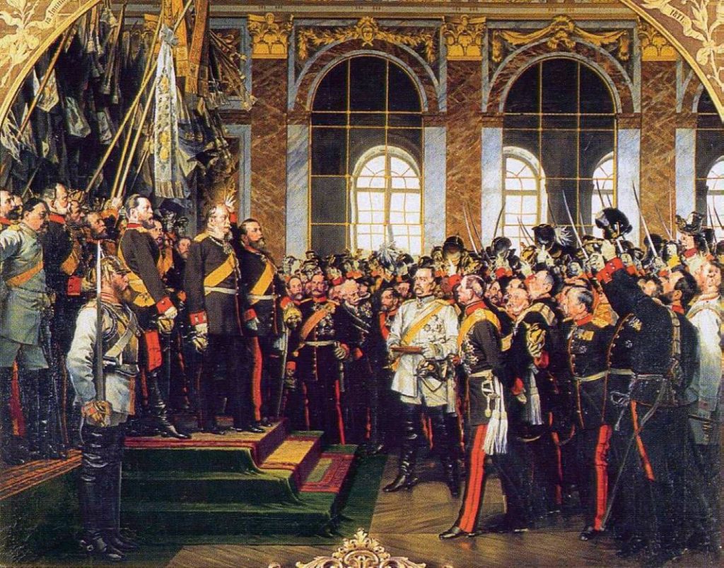 Proclamación como káiser de Guillermo I