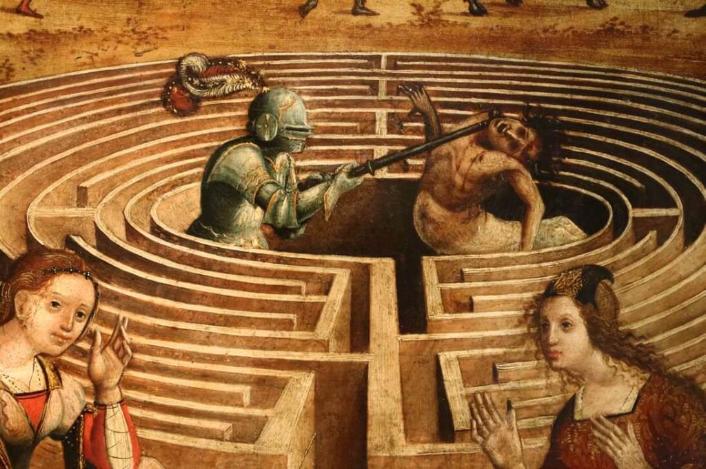 Teseo y el Minotauro