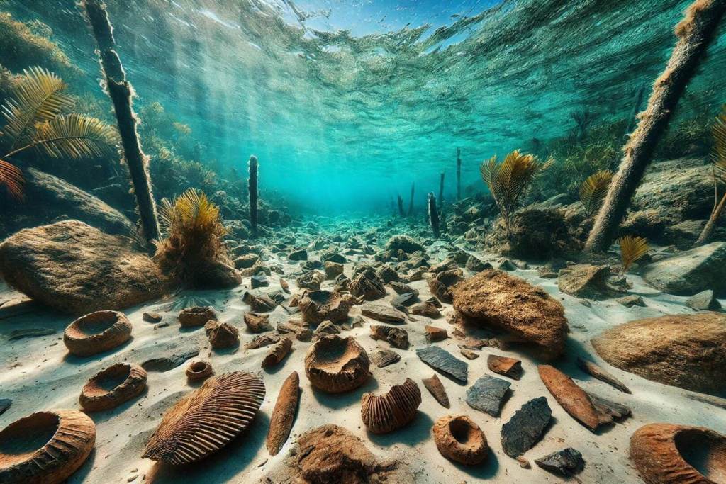 Descubren un taller de sal de 1.800 años de una civilización ‘de película’ bajo el agua en Belice
