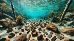 Descubren un taller de sal de 1.800 años de una civilización ‘de película’ bajo el agua en Belice