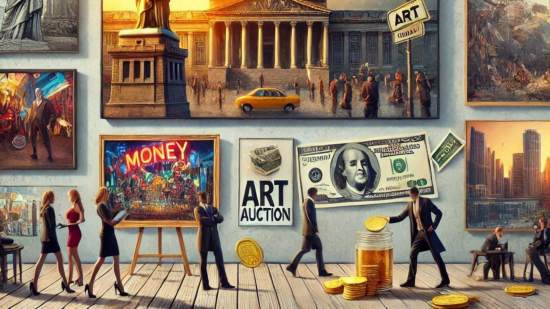 El arte mueve ingentes cantidades de dinero cada año.