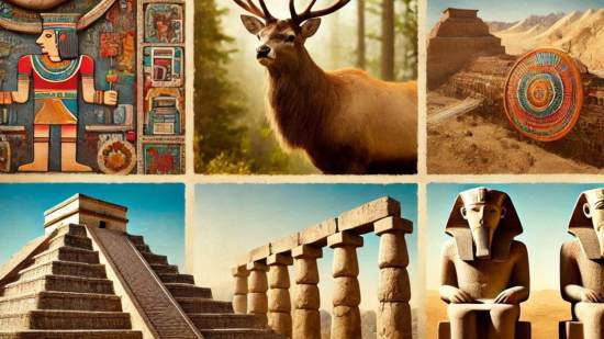 Necrópolis egipcias, tumbas moche, técnicas de caza y más