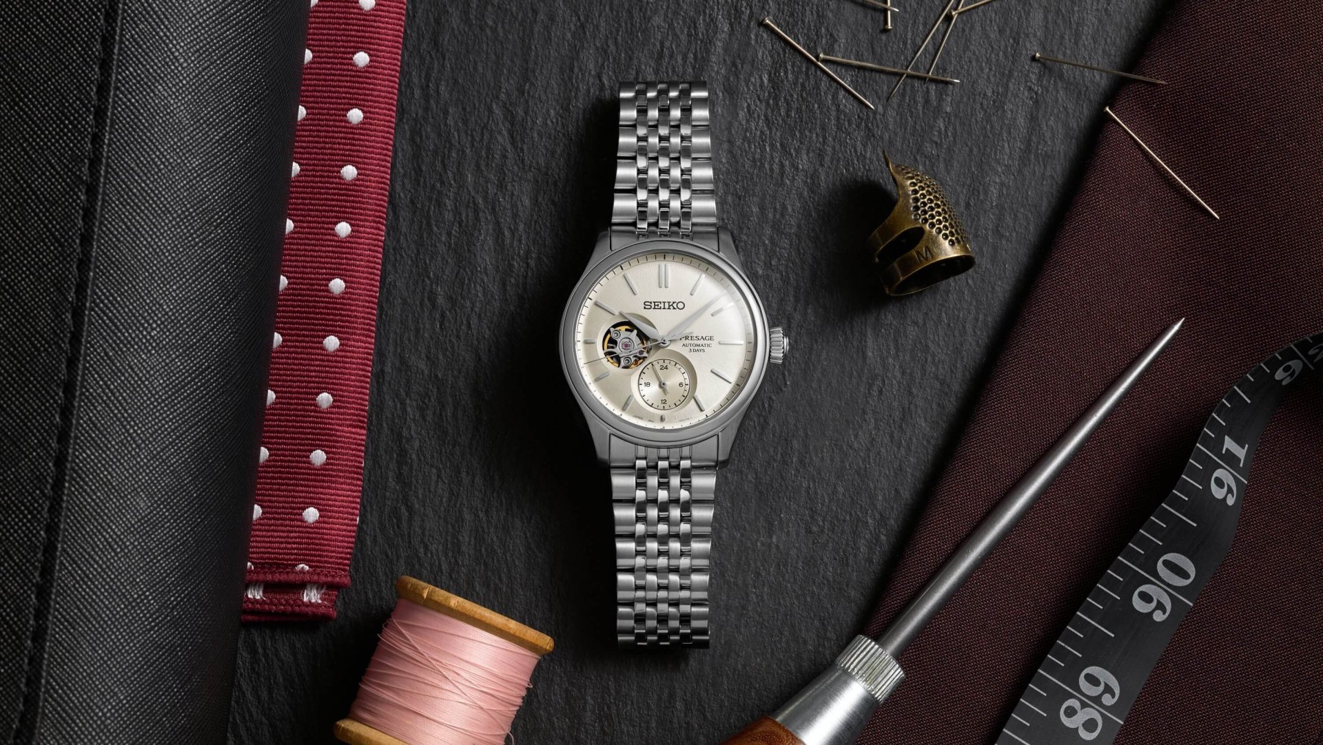 La tradición japonesa se transforma en arte y precisión para medir el tiempo con la línea de relojes Presage Classic Series de Seiko