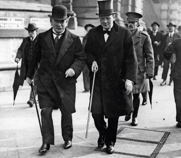 Churchill en 1915