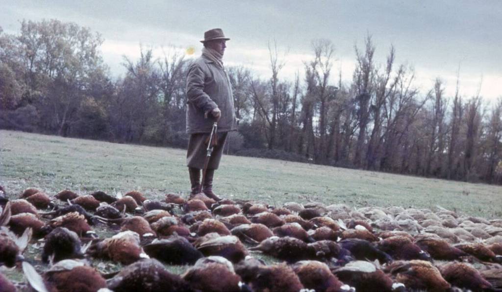 Franco durante una jornada de caza
