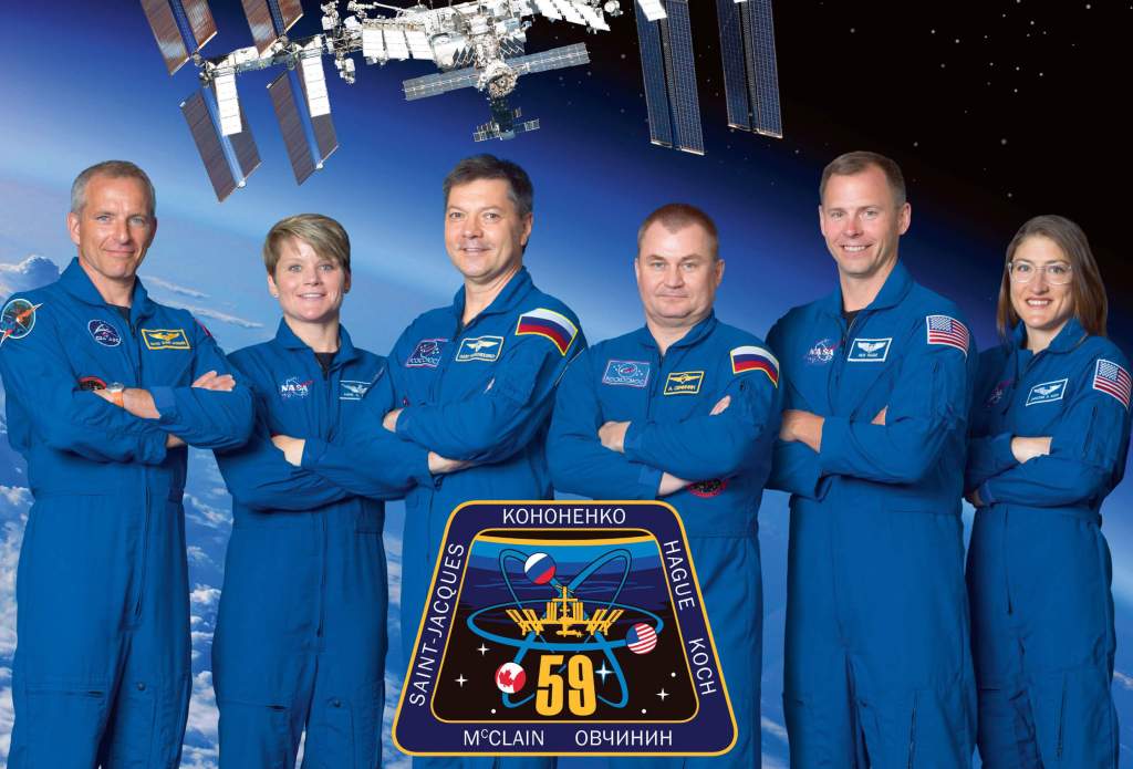 Retrato oficial de la Expedición 59