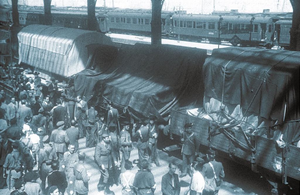 Las obras del Museo del Prado llegan a Madrid en 1939