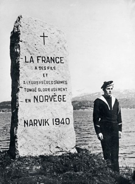Monumento a los franceses caídos en Narvik