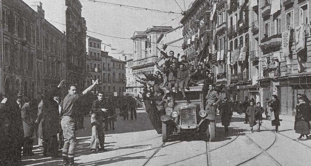Toma de Madrid por las tropas rebeldes