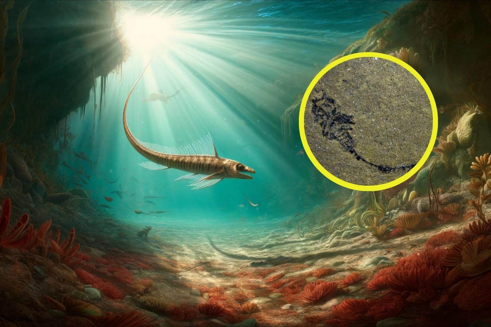 Descubren en Australia un pez fósil de 400 millones de años