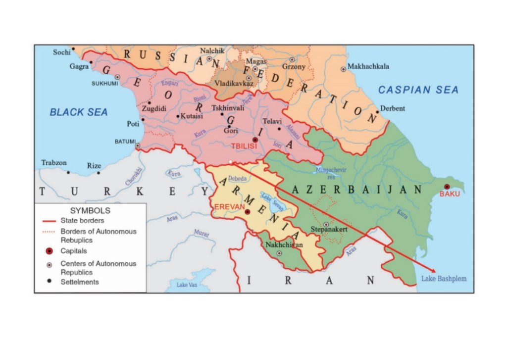 Localización del Lago Bashplemi