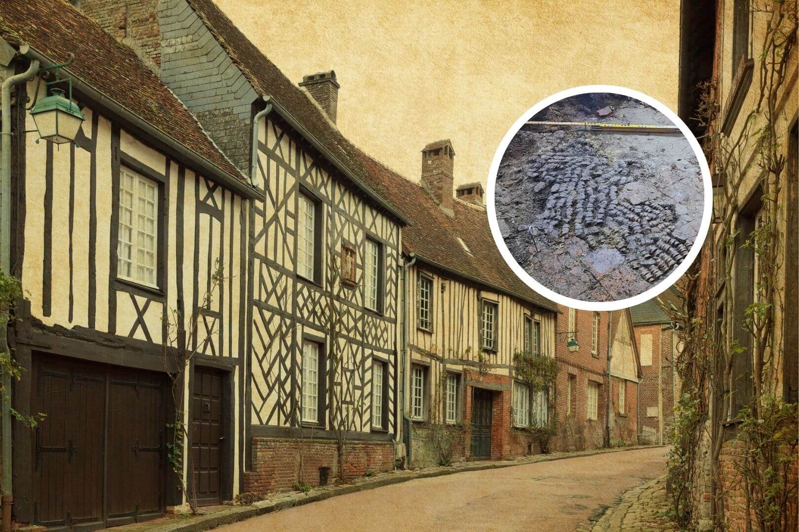 Descubren un misterioso suelo de huesos del siglo XV en Alkmaar