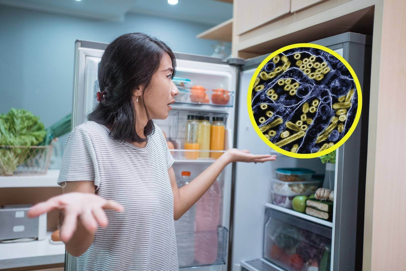 Un estudio revela que el virus de la gripe puede vivir 5 días en leche cruda refrigerada