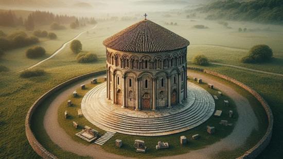 Analizamos la iglesia de planta redonda más antigua que se conoce.
