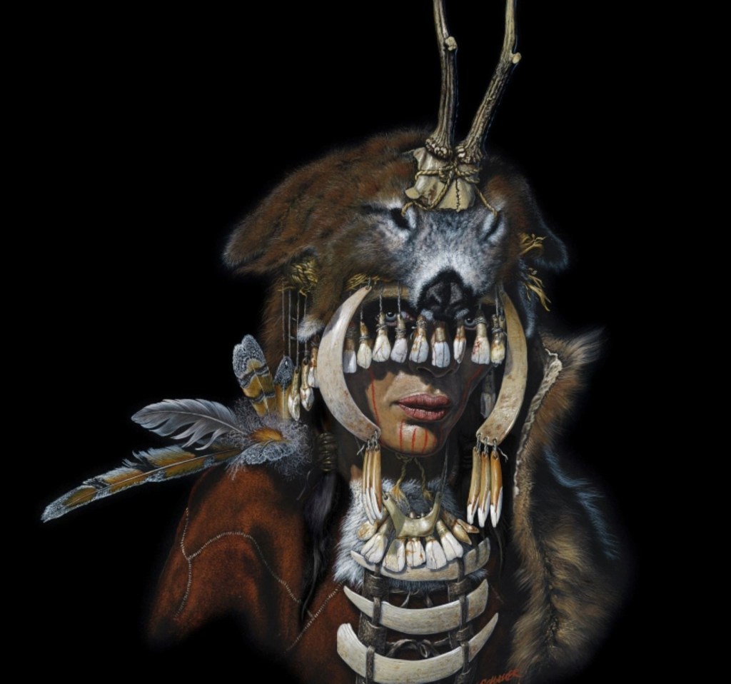 Recreación de la apariencia de la chamana de Bad Dürrenberg